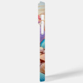 PASTEL ZOMER SCHELPEN OP HET STRAND Case-Mate iPhone CASE (Achterkant / Links)