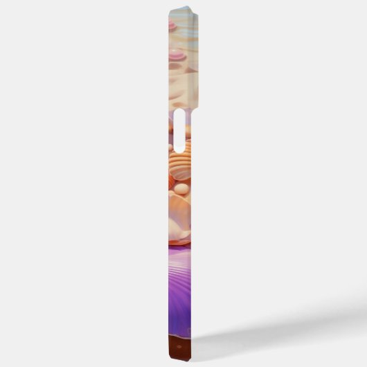 PASTEL ZOMER SCHELPEN OP HET STRAND Case-Mate iPhone CASE (Achterkant / Rechts)