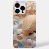 PASTEL ZOMER SCHELPEN OP HET STRAND Case-Mate iPhone CASE (Achterkant)