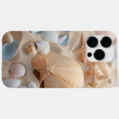 PASTEL ZOMER SCHELPEN OP HET STRAND Case-Mate iPhone CASE (Achterkant (horizontaal))