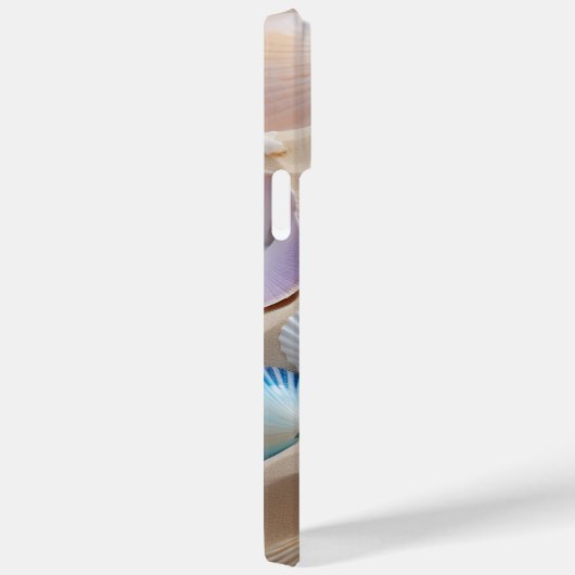 PASTEL ZOMER SCHELPEN OP HET STRAND Case-Mate iPhone CASE (Achterkant / Rechts)
