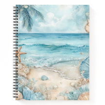 PASTEL ZOMER STRANDSCÈNE MET SCHELPEN