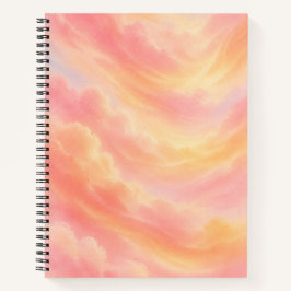 Pastel Zonsondergang Esthetisch Notitieboek | Drom