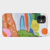 Pastel zonsondergang over de vallei Case-Mate iPhone case (Achterkant (horizontaal))