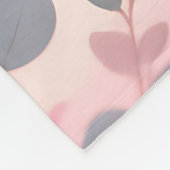 Pastel zonsopgang Boho weide Fleece Deken (Hoek)