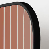 Pastel Zonsopgang Monogram Pickleball Paddle (Links Detail)