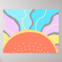 Pastel zonsopgang