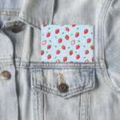 Pastelaardbeien dromen naadloos patroon button (Insitu)