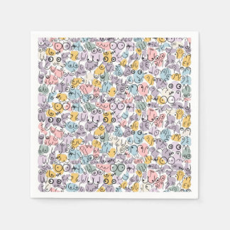 pastelbaby shower servet