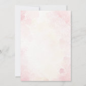 Pastelballon 2e verjaardag uitnodiging (Achterkant)