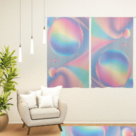 pastelbellen 50" x 84" Paar van