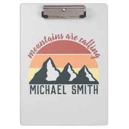  pastelbergen noemen monogram grijs klembord