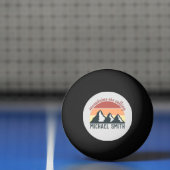  pastelbergen noemen monogram grijs pingpongbal (Net)