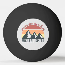  pastelbergen noemen monogram grijs pingpongbal