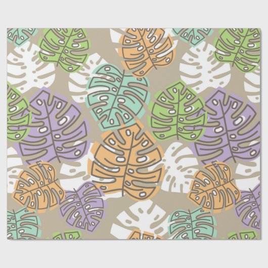 pastelblad cadeaupapier (Vlak)