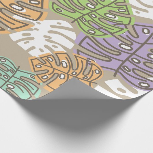 pastelblad cadeaupapier (Hoek)