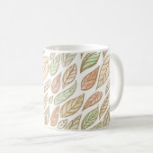 Pastelblad-drift botanisch koffiemok (Voorkant rechts)