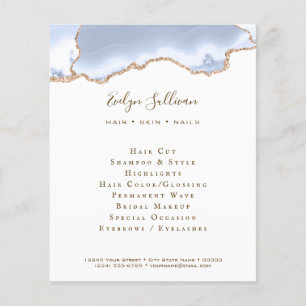 pastelblauw-agaaflyer flyer