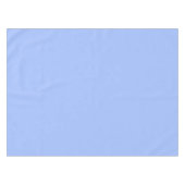 Pastelblauw (effen kleur) tafelkleed (Voorkant (Horizontaal))
