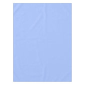 Pastelblauw (effen kleur) tafelkleed (Voorkant)