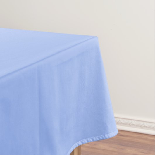 Pastelblauw (effen kleur) tafelkleed (Voorbeeld)