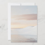 Pastelblauw grillig Baby shower Kaart (Achterkant)