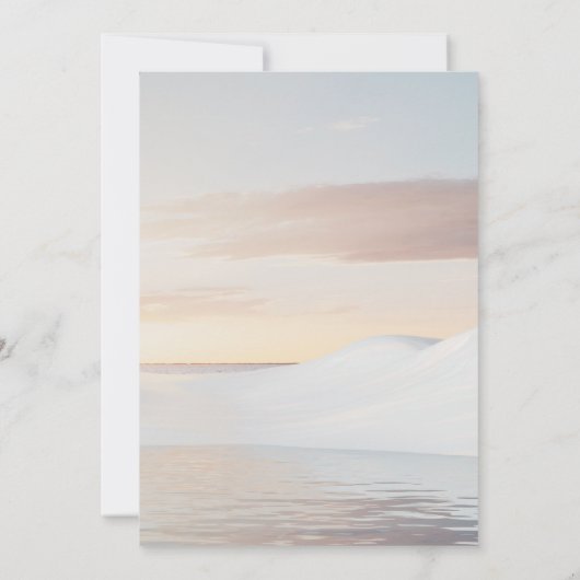 Pastelblauw grillig Baby shower Kaart (Achterkant)