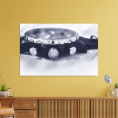 pastelblauw uur canvas afdruk (Insitu (Woonkamer))