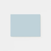 Pastelblauwe effen kleur | Klassiek | Elegant Post-it® Notes (Voorkant)