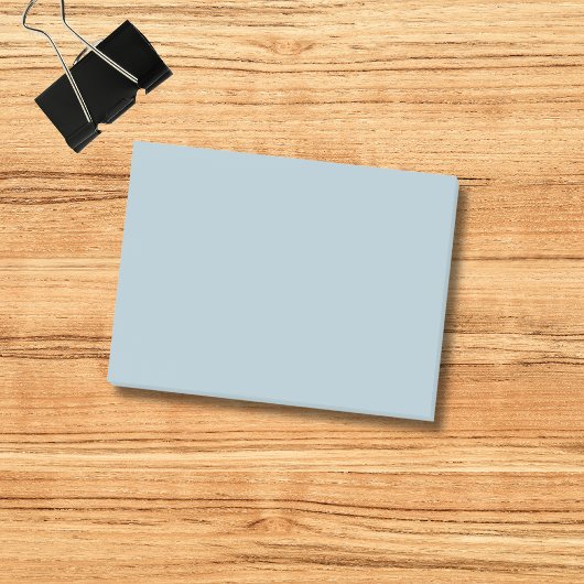 Pastelblauwe effen kleur | Klassiek | Elegant Post-it® Notes