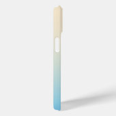 Pastelblauwe kleurenmix Vloeiend verloop Trendy Case-Mate iPhone Case (Achterkant / Rechts)