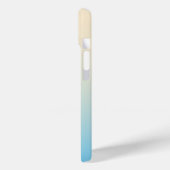 Pastelblauwe kleurenmix Vloeiend verloop Trendy Case-Mate iPhone Case (Achterkant / Links)