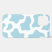 pastelblauwe koe print kawaii Case-Mate iPhone case (Achterkant (horizontaal))