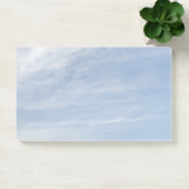 Pastelblauwe lucht plakbriefjes post-it® notes (Kantoor)