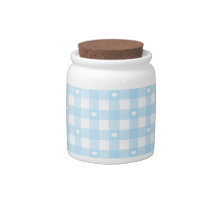 Pastelblauwe ruiten