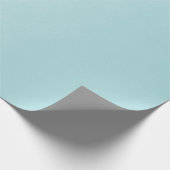 Pastelblauwe waterverf cadeaupapier (Hoek)