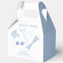 Pastelblauwe Winter Après Bébé Ski Jongen Baby Sho