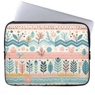 Pastelbloem laptophoes laptop sleeve