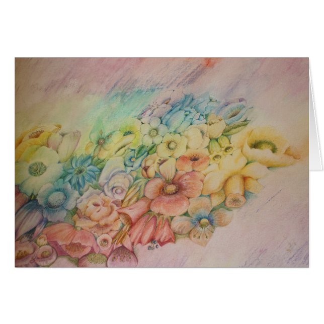 Pastelbloemen (Voorkant Horizontaal)