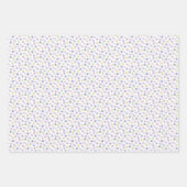 Pastelbloemen Inpakpapier Vel (Voorkant 3)
