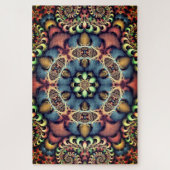 pastelbloemen puzzel (Verticaal)