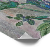 pastelbloemen van kunstenaar Elizaveta Limanova(me Poster (Hoek)