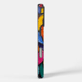 Pastelbloemengolven Case-Mate iPhone Case (Achterkant / Rechts)