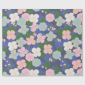 pastelbloementuin cadeaupapier (Vlak)