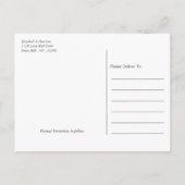 Pastelblok - Tropische kleuren - Sla de datum op Aankondigingskaart (Achterkant)