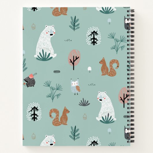 Pastelbossen Notitieboek (Achterkant)