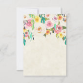  pastelbrutbruiloft kaart (Voorkant)