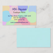 PastelBubbles Visitekaartje (Voorkant / Achterkant)