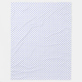 Pastelcore hartpatroon fleece deken (Voorkant)