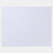 Pastelcore hartpatroon fleece deken (Voorkant (Horizontaal))